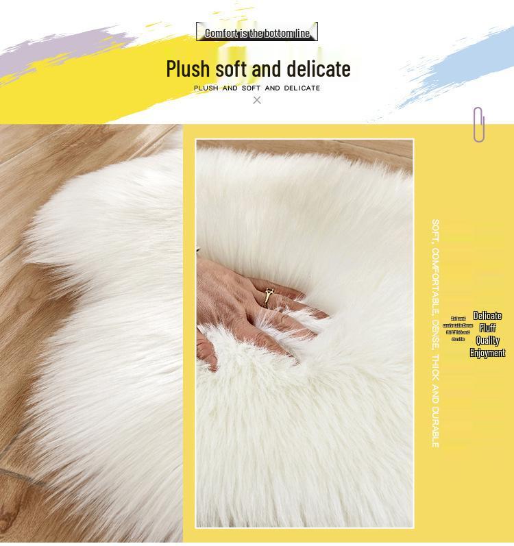 Koberce s dlouhým vlasem a květinovým vzorem: Měkká deka s květy švestky pro dekoraci ložnice, obývacího pokoje a arkýřového okna.