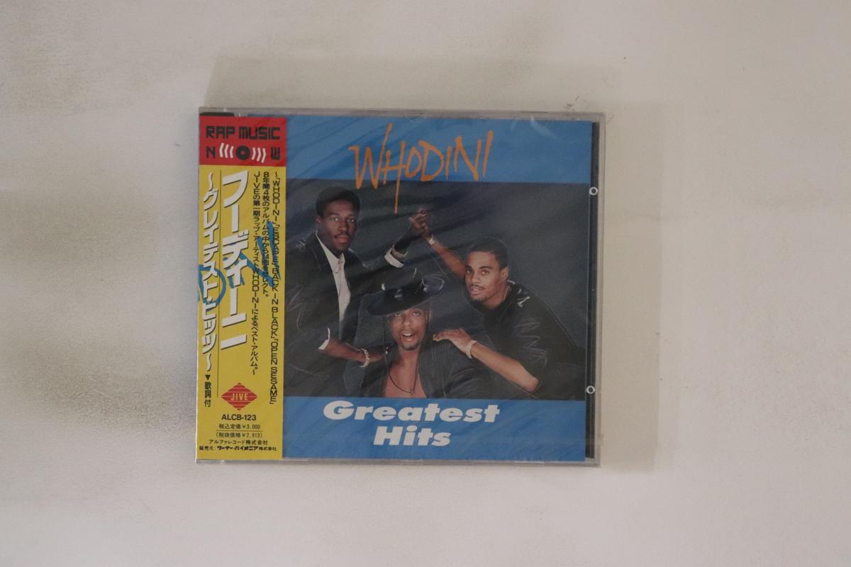 

CD WHODINI - Greatest Hits ALCB123PROMO JIVE Japan Obi Rap & Hip-Hop/R&B Used