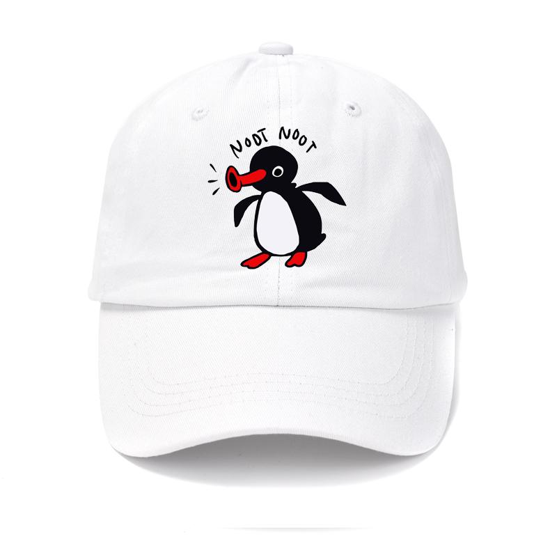 Noot Baseballcaps Herrehatter Dame Solskjerm Beskyttelse Snapback Pingu Pinga Pingvin TV-Capser