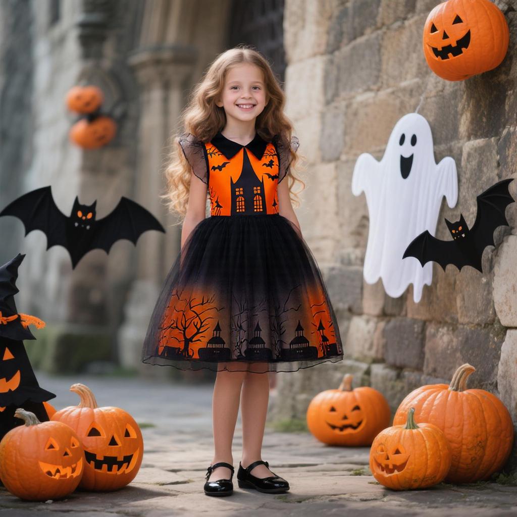 Prinzessin Schwarze Fledermaus Schloss Halloween Cosplay Kleid