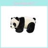Adorable Plush Panda Crossbody Bag For Women Cute Doll Style Winter Accessory