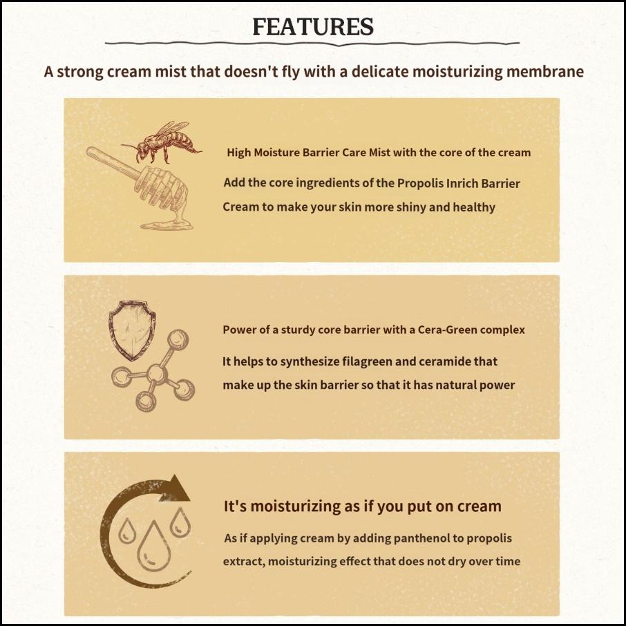 Skinfood Royal Honey Propolis Enrich Cream Mist 120ml