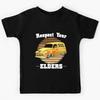 Funny Car Guy - Respect Your Elders Classic Panel Truck Kids T-Shirt