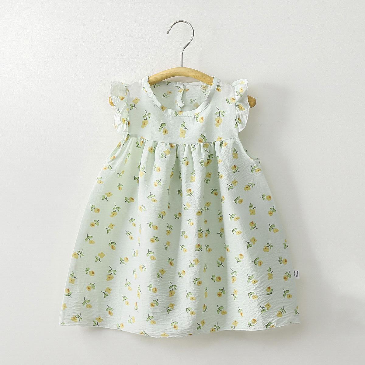 

Children s Sweetly Printed Dress - Spring Girls Casual Dress 100cm