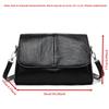 Womens Soft Retro Oil Wax Crossbody Bag Large Capacity Fashion Bag With Adjustable Strap Casual Trendy Single Shoulder Handbag