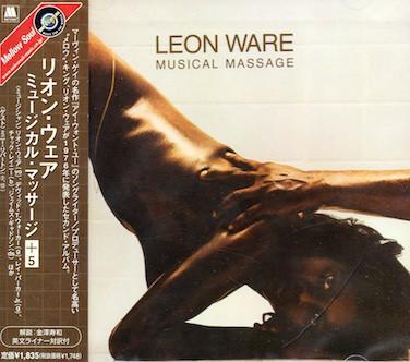 

CD LEON WARE - Musical Massage UICY3757 MOTOWN 2003 Japan ObiSoul/Funk Used