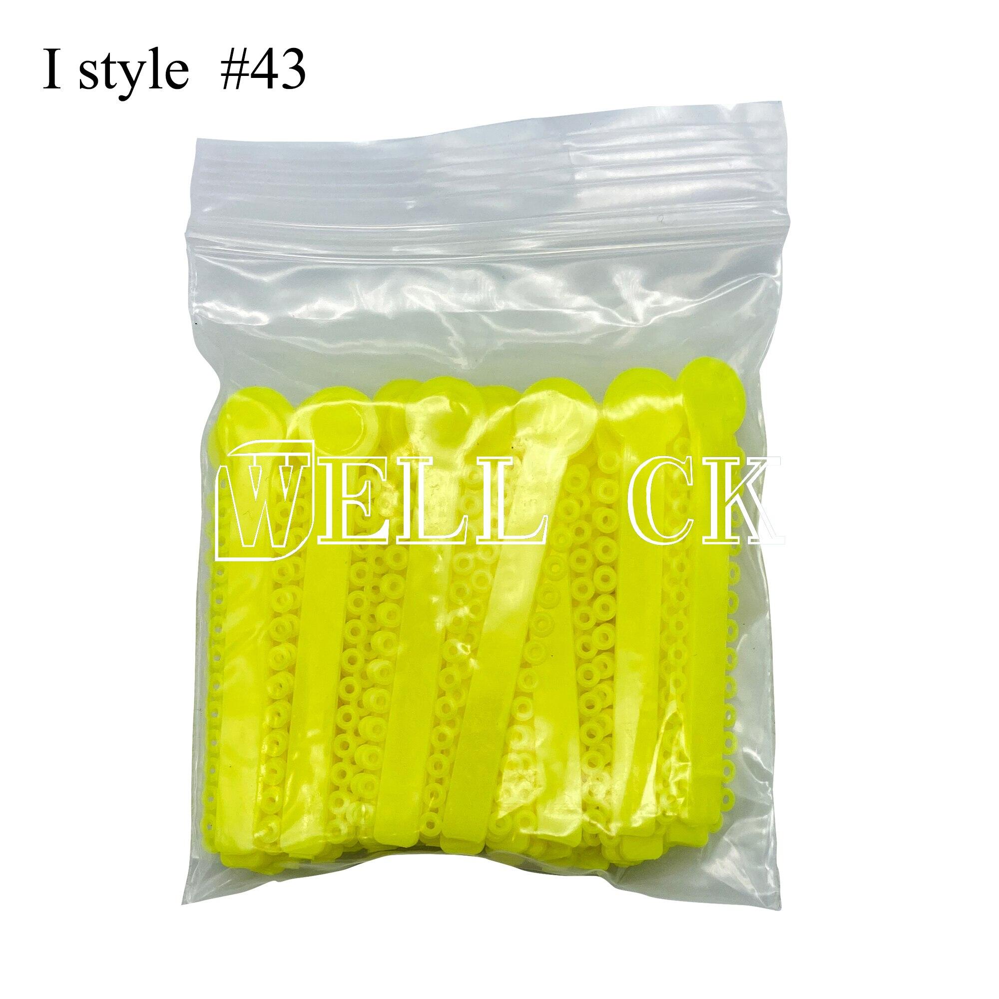 

1040 шт. Стоматологічна ортодонтія Лігатурні стяжки Еластичні гумки Матеріали для стоматолога I style 43