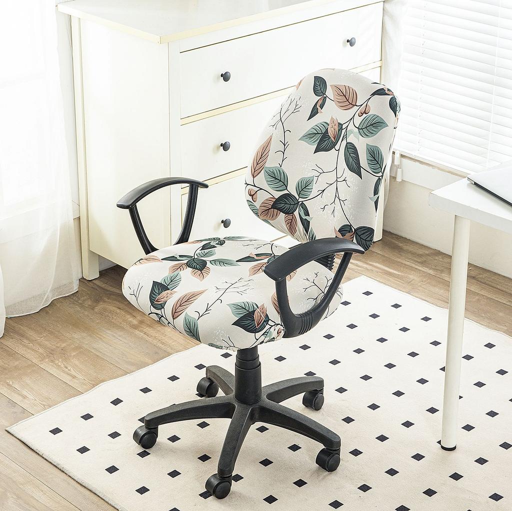 Elastic Split Chair Cover Office Lift Swivel Chair Cover Household Split Computer Chair Cover Non-Slip Seat