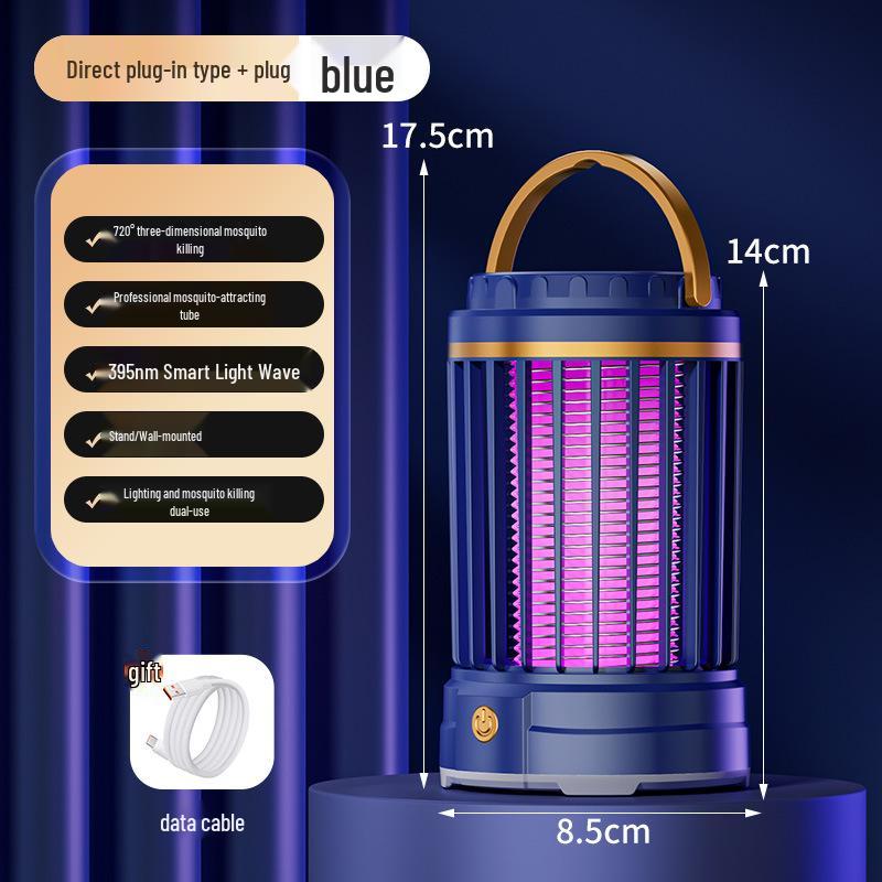 3-in-1 Camping and Home Night Light with Electric Mosquito Killer