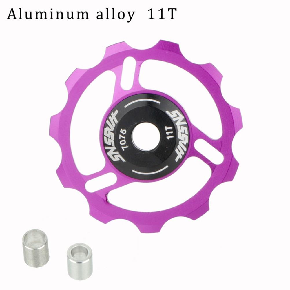 Rear Derailleur Wheel Pulley Outerdoor Road Aluminum Alloy Assorted 11T metal purple