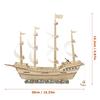 SAFIGLE Sailing Ship Wood Puzzle A DIY 3D Puzzle for Building Model Ships and Sailing Models for Kit Children.