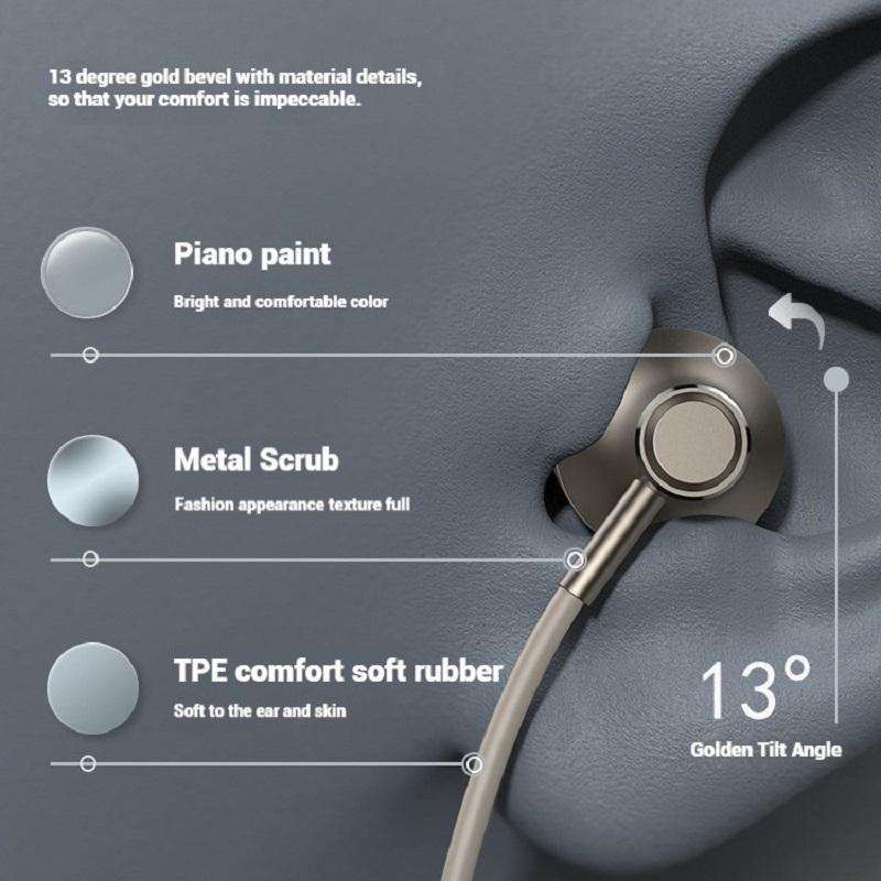 Surround Sound Headsets for iPhone 14 Pro Headphones 13 12 11 Mini X XS 6 7 8 Plus Wired Earbuds Not Bluetooth Earphones In Mic