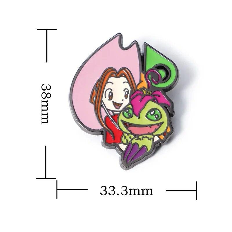 Anime Enamel Lapel Pins for Backpacks Accessories Badges for Jewelry Brooch Gifts