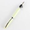 Gullor Silver and Golden Advanced Fountain Pen Jinhao Broad 18KGP Medium Nib 750,