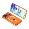 For iPhone 17 Pro Magnetic Case Compatible with MagSafe PC + TPU Clear Phone Cover