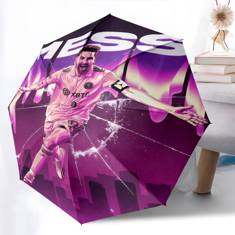 Goals: Triumph Legacy Folding umbrella Suitable for all seasons durable light printing Three folds