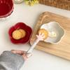 Ceramic Dipping Sauce Dish High-Temperature Ceramic Snack Serving Dish Decorative Serving Bowl for BBQ Snacks Vinegar