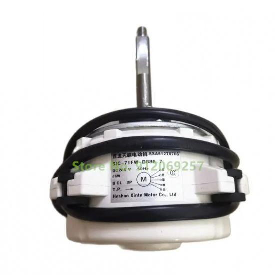 New for Mitsubishi Air Conditioner Motor SSA512T076G FDC155KXEN6J SIC-71FW-D886-7 Conditioning Parts