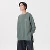 PINBLACK Unisex Slit Logo Embroidery Mtm Green