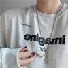 Hip Hop Necklace Headphones Retro Creative Street Personality Bouncing Alloy Pendant Jewelry Pendant