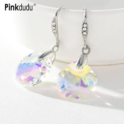 Mode Shell Kristall Super Flash Drop Ohrringe Legierung Intarsien Strass Ohrringe für Frauen Schmuck Geschenke PD789