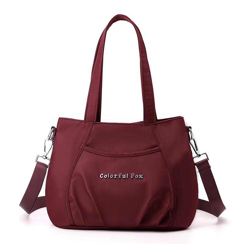 New Women's Shoulder Bag Outdoor Leisure Large Capacity Tote Bag Simple Messenger Bag