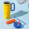1Pcs 750Ml Large Capacity Coffee Cup Portable Water Cup With Straw 316 Stainless Steel Insulated Cup Cold &  Retention