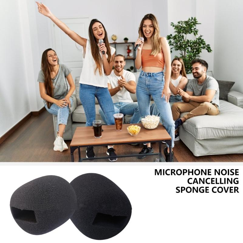 Professioneller Schwammüberzug für Ansteckmikrofon Winddichte Mikrofon-Schwammabdeckung zur Verbesserung der Klangqualität