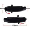 LED Dynamic Turn Signal Light Side Mirror Blinker Sequential Lamp For Mercedes Benz C Class W203 S203 CL203 2001-2007