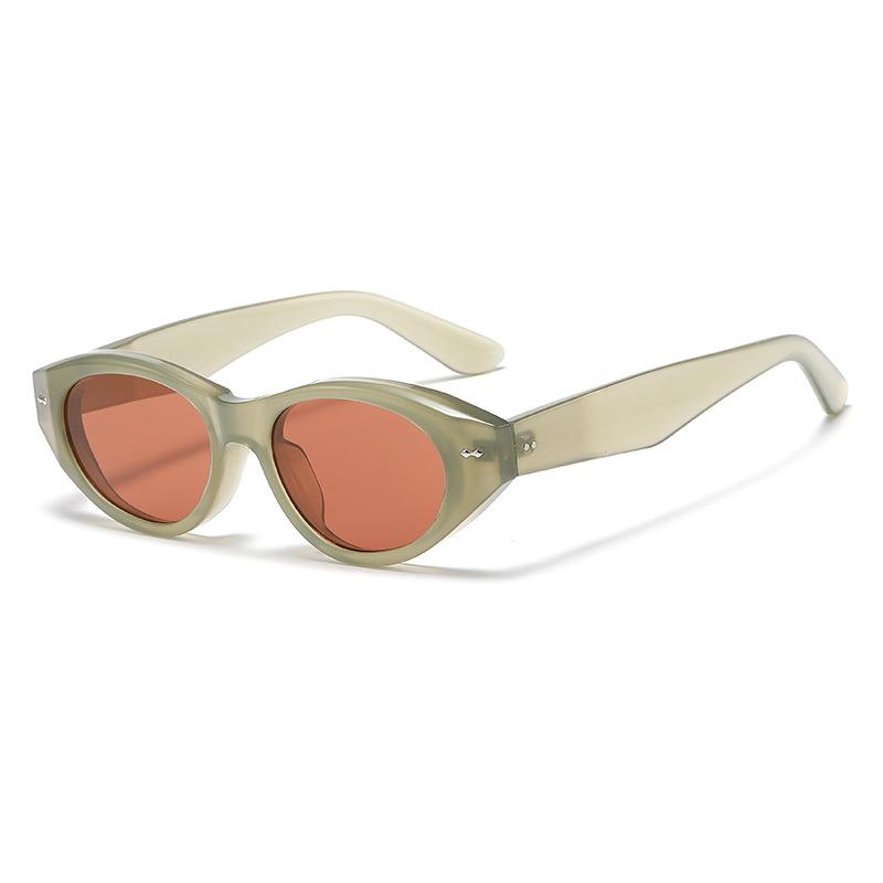 Trendy glasses, simple and versatile sunglasses, cat-eye retro sunglasses