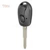 Vana 2Button Uncut Blade Remote Key Case Fob Shell for Actyon Ssangyong Kyron Rexton