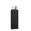 Dormitory Large Capacity Drawer Storage Cabinet, Assembled Shelves for Home Sundries