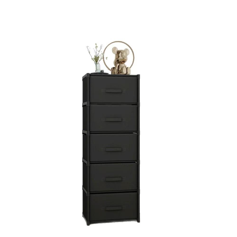 Dormitory Large Capacity Drawer Storage Cabinet, Assembled Shelves for Home Sundries