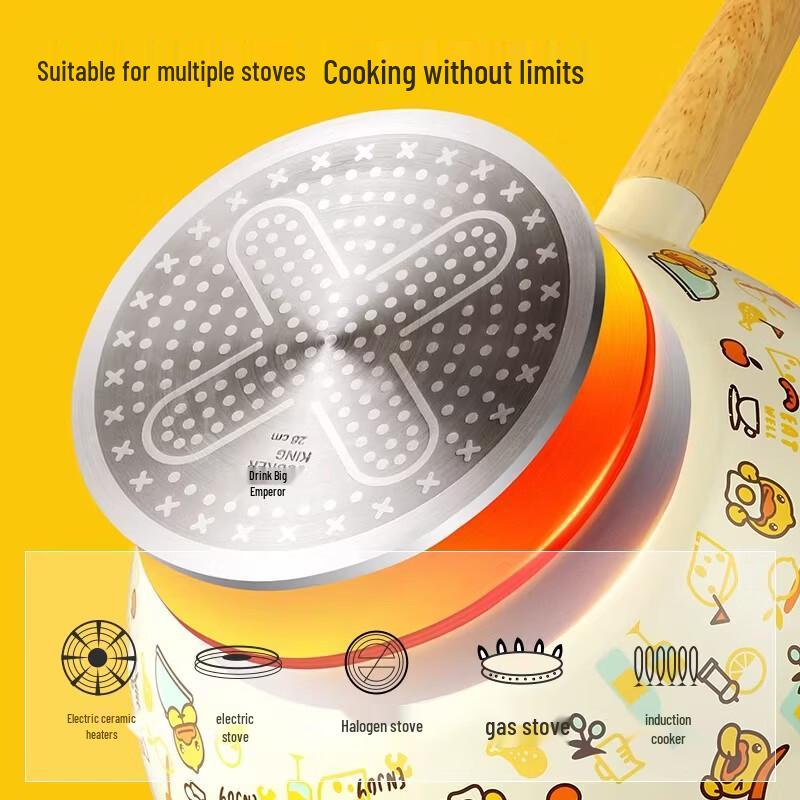 COOKER KING Little Yellow Duck Non-stick Stir-fry Pan