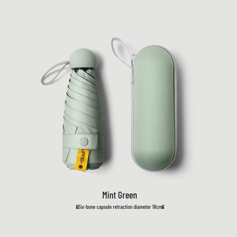 50% Off Women's UV Protection Folding Sunshade Umbrella - Ultralight, Rain or Shine