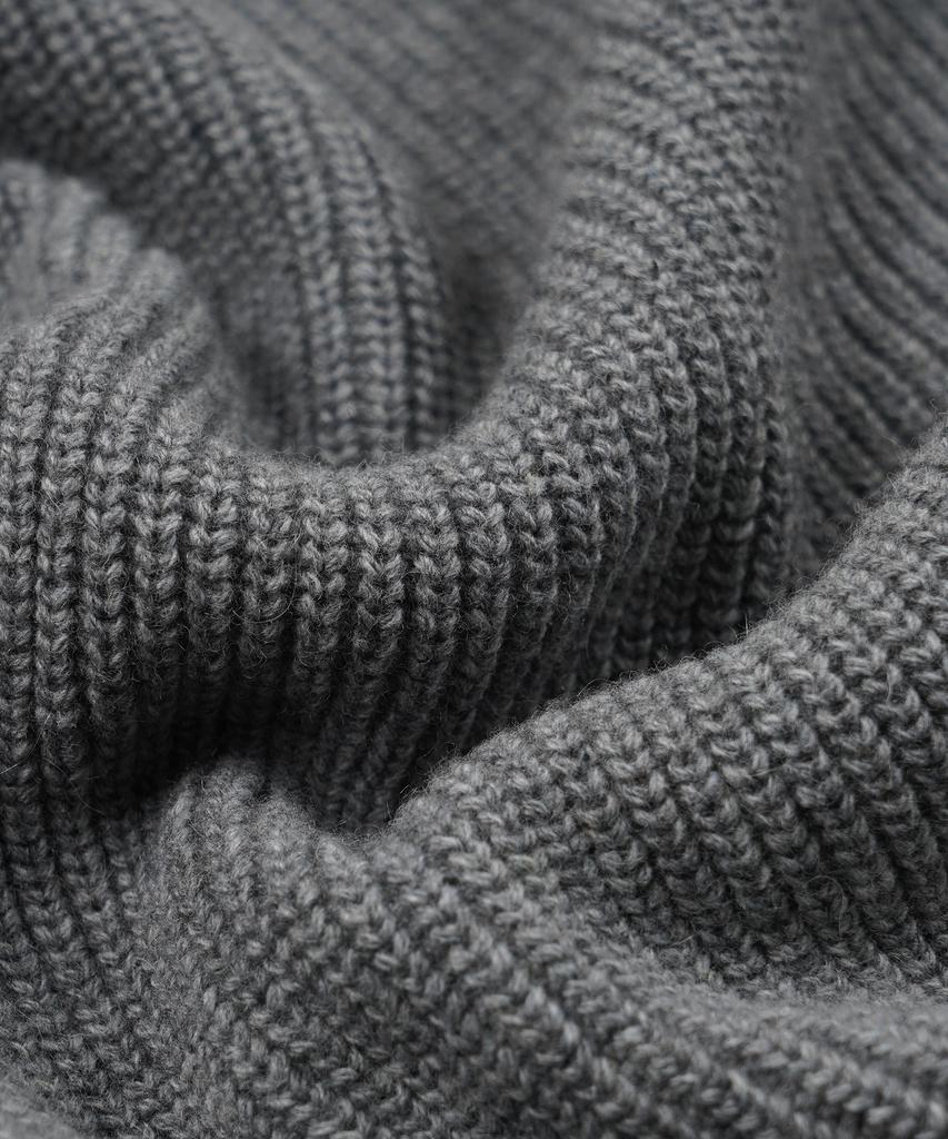 FRIZMWORKS Kangaroo Round Pullover Knit _ Gray