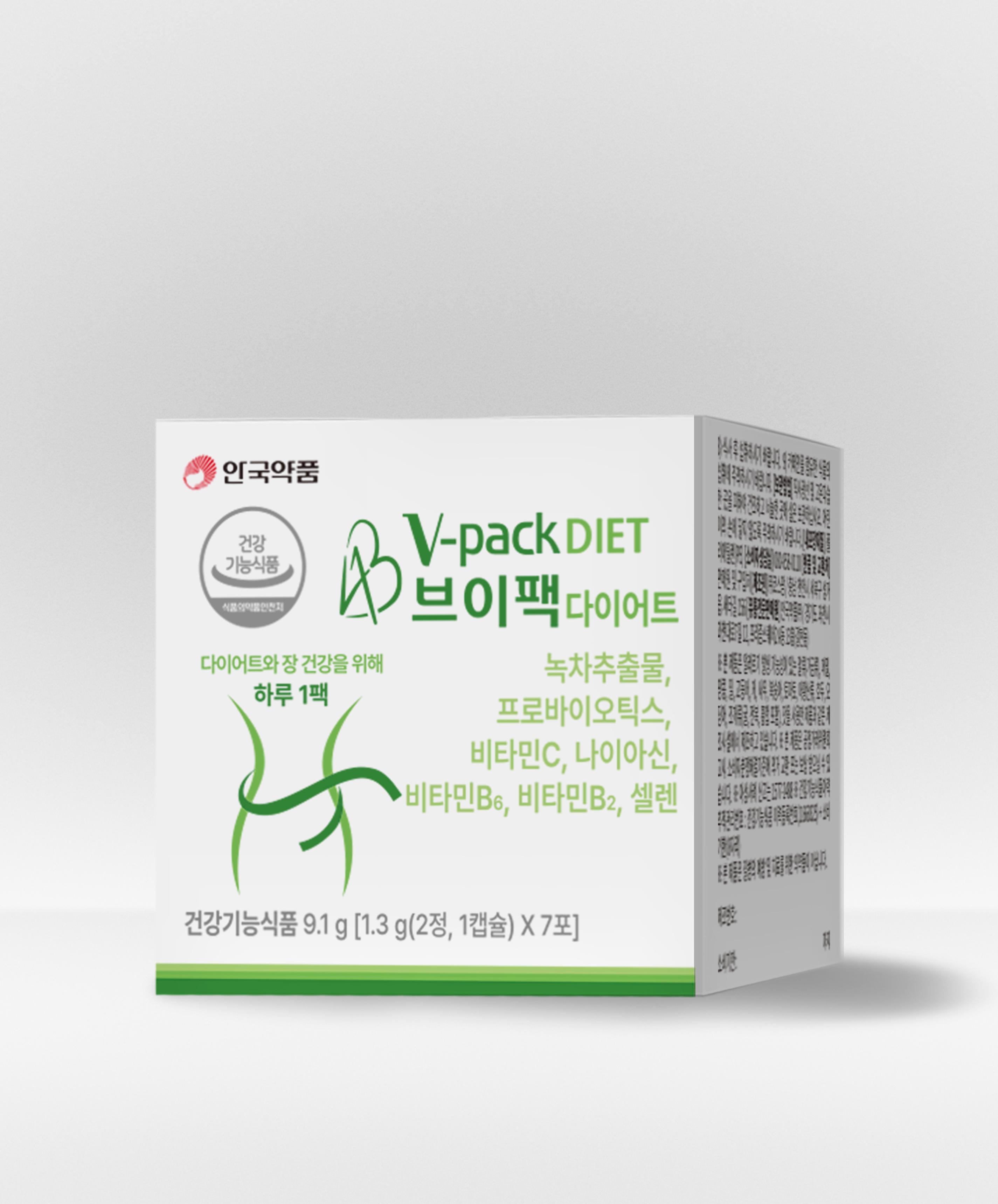 CJ InnerB Шипучий напиток для похудения, 10 пакетиков 1ea