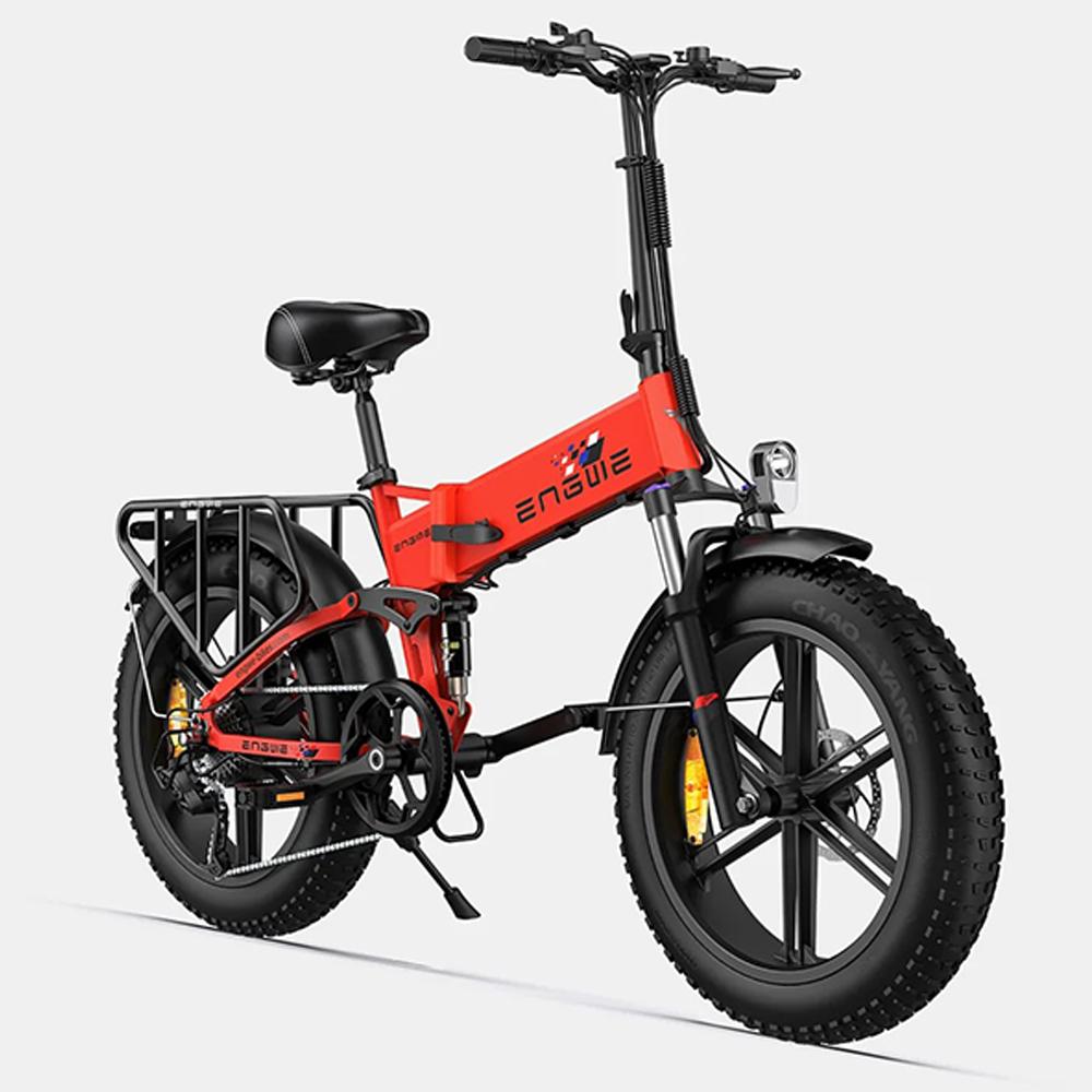 Electric Bike Foldable ENGWE 20" 250W Motor 48V 13AH Max Range120Km Load 150Kg ENGINE X