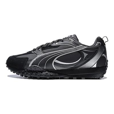 Ktop Rider V2 Retro Octopus Shoes Comfortable Low-Top Lifestyle Sneakers Unisex Sneakers Black Silver 406663-01