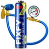 Fixfy 5v1 Sada pro doplnění klimatizace Velká nádoba 500 ml + Hadice s manometrem + Adaptér R1234Yf