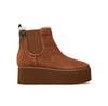Brown Jilaine2 FLFJL2 LEA10 Ankle Boots