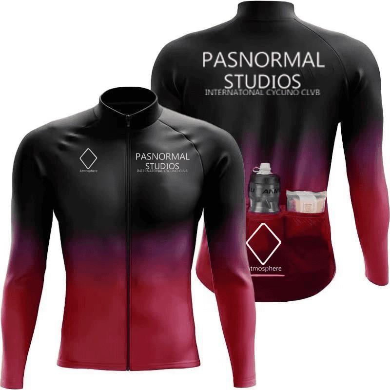 1 Men Women Cycling Long Sleeve Jersey Breathable Quick Dry Performance Top Road Bike Winter