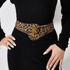 Adjustable Waist Belt PU Leather Waistband Fashion Wide Belts  for Dress Coat