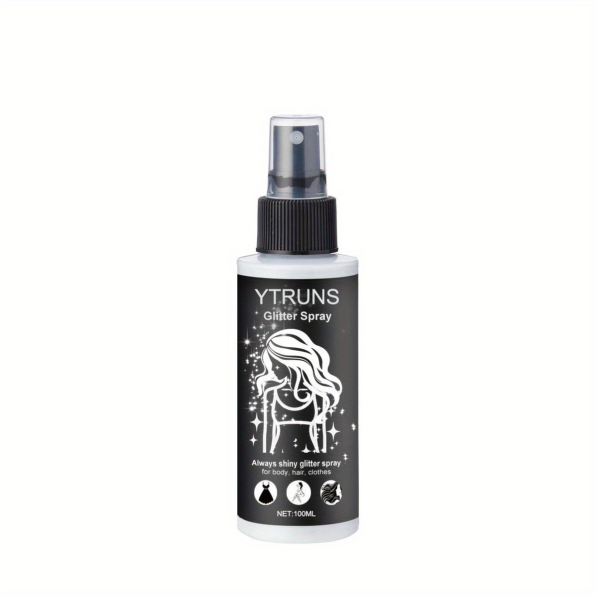 100ml high gloss glitter spray can be used for body hair clothes серебряный