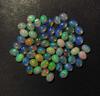 Natural AA Quality Ethiopian Opal Oval Cabochon Loose Gemstone Lot 20 Pcs 7*9 MM Opal Cabochon Gemstone For Jewely Making