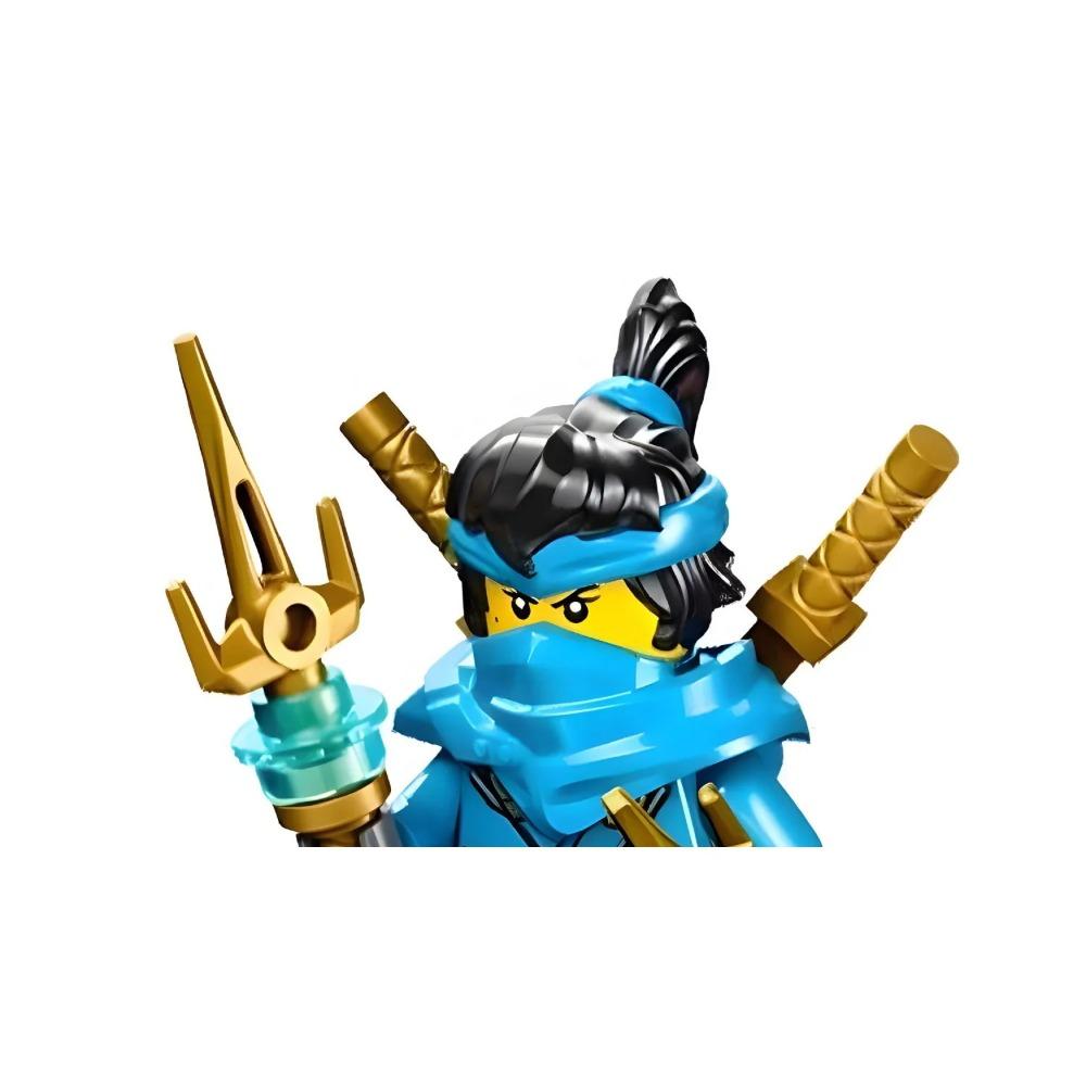 Ninja Set Building Blocks Woodfire Dragons Forbidden Five Mini Action Figure Toys