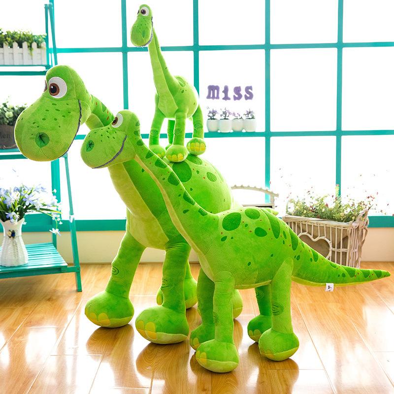 Cartoon Standing Dinosaur Plush Toys Baby Smoothing Accompany Stuff Children Childhood Playmates Soft Exquisite Workmanship