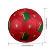 Ronaldo's Action Soccer Ball Size 5 Football Machine Sewn Indoor/Outdoor Universal Football for Football Accessories