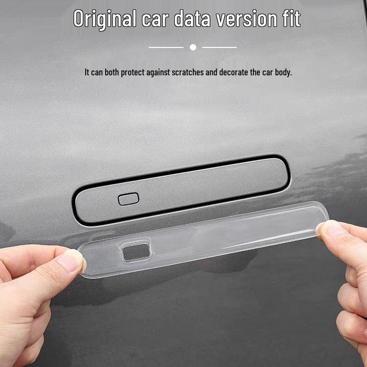 Geely Galaxy E5 Car Door Handle Epoxy Protective Stickers - Interior Modification Accessory