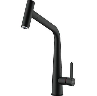 Mischbatterie Icon Ausziehbar schwarz Matt (1150625190)
